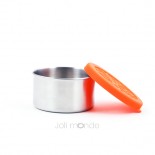 Ensemble 4 boites inox & silicone Quadrio