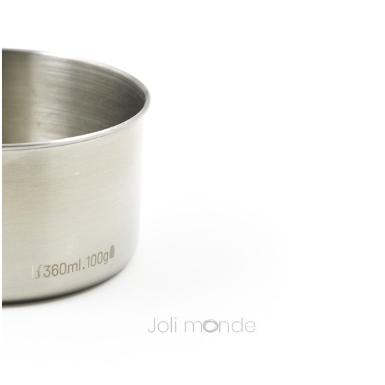 Ensemble 4 boites inox & silicone Quadrio