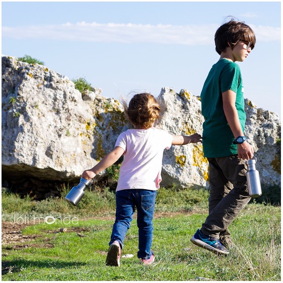 Gourde 100% inox 600 ml - La GLOUP