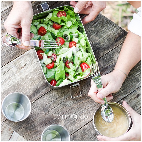 In Steel, couverts 2-en-1 inox