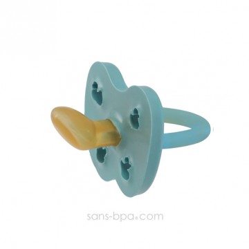 Sucette physiologique 0-3 mois - BLEU AZUR 2