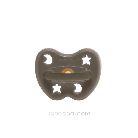 Sucette physiologique 0-3 mois - GREY