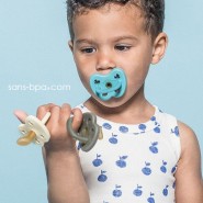 Sucette physiologique 3-36 mois - VERT TENDRE