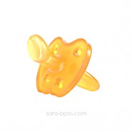 Sucette physiologique 0-3 mois caoutchouc - LUNE