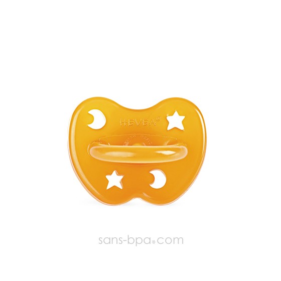 Sucette physiologique 0-3 mois caoutchouc - LUNE
