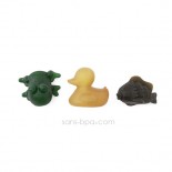 Lot 3 jeux de bain caoutchouc coloré