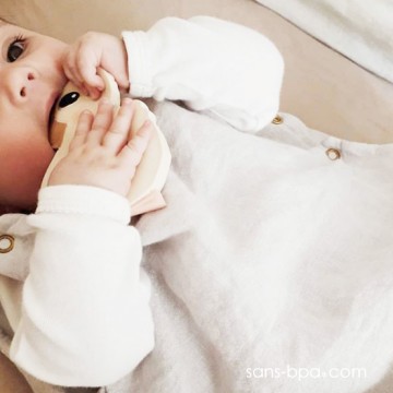 Anneau de dentition caoutchouc canard KAWAN 2