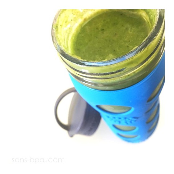 Gourde verre 475 ml PRUNE