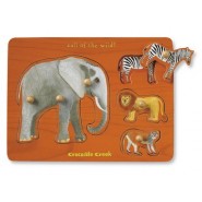 Puzzle en bois JUNGLE de Crocodile Creek