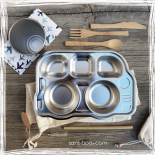 Kit nomade 2 pailles courtes bambou