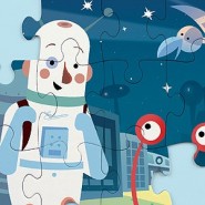 Puzzle ROBOTS 42 pièces de MudPuppy