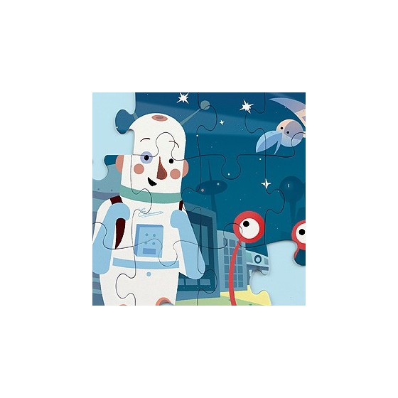 Puzzle ROBOTS 42 pièces de MudPuppy