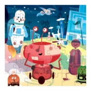 Puzzle ROBOTS 42 pièces de MudPuppy