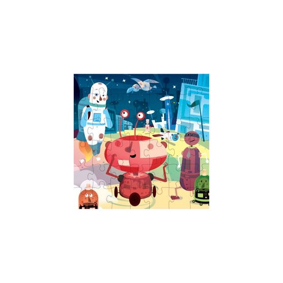 Puzzle ROBOTS 42 pièces de MudPuppy