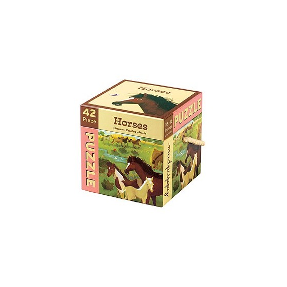 Puzzle CHEVAUX 42 pièces de MudPuppy