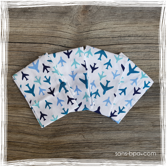 Kit 4 Serviettes de table - Panaché