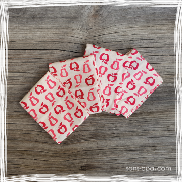 Kit 4 Serviettes de table - Black & White