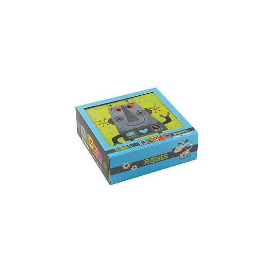 Puzzle cubes ROBOTS de Mudpuppy