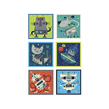 Puzzle cubes ROBOTS de Mudpuppy 2