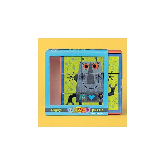 Puzzle cubes ROBOTS de Mudpuppy