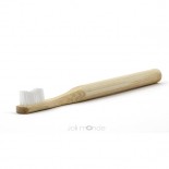 Lot 4 Brosses à dents bambou - Vague - Poils souples