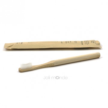 Lot 2 Brosses à dents bambou - Vague - Poils souples 2