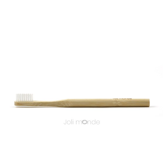 Lot 2 Brosses à dents bambou - Ronde - Poils souples