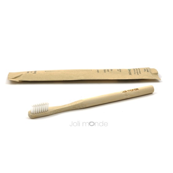 Kit Zéro Déchet - Brosse à dents nomade Modèle Ronde- Jolie Monde