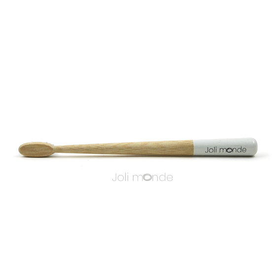 Kit Zéro Déchet - Brosse à dents nomade Modèle Rondocolor Gris-Gris - Joli Monde