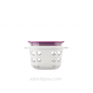 Boite repas verre gainé MEDIUM - White huckleberry