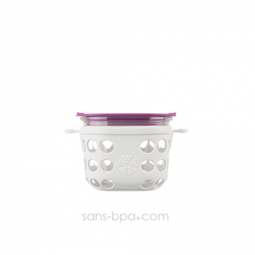 Boite repas verre gainé MEDIUM - White huckleberry