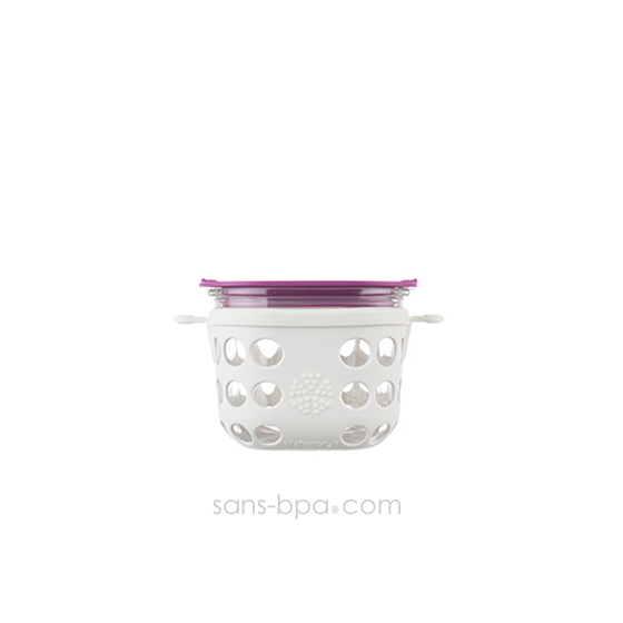 Boite repas verre gainé MEDIUM - White huckleberry