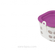 Boite repas verre gainé MEDIUM - White huckleberry