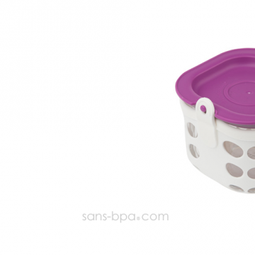 Boite repas verre gainé MEDIUM - White huckleberry 2