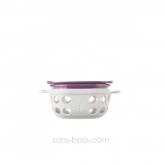 Boite repas verre gainé SMALL - White huckleberry