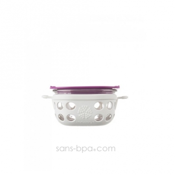Boite repas verre gainé SMALL -  White huckleberry