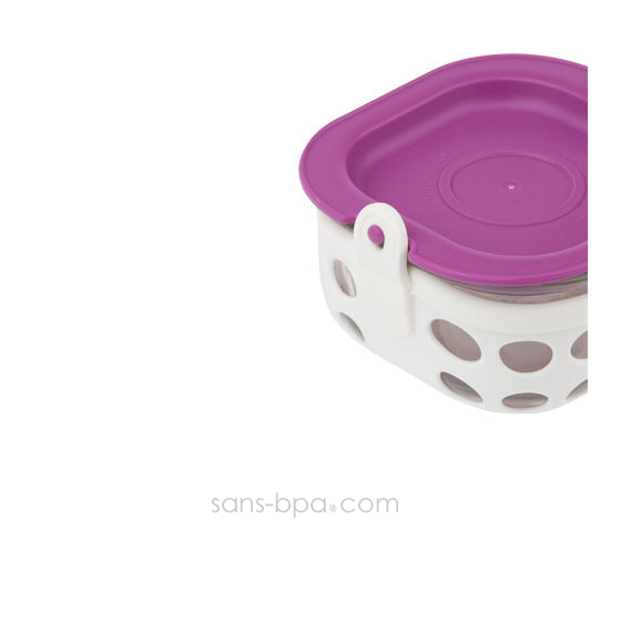 Boite repas verre gainé SMALL -  White huckleberry