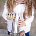 Pack Gourde inox 500 ml Green 24 Bottle + Bundles Bloom