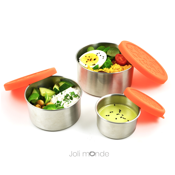 Pack Lunchbox Géo + Boite carrée XL Océan + Couverts 2 en 1