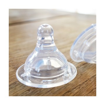 Pack 6 tétines goulot large 0 à 6 mois & plus - Organic Kidz 2