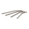 Lot 4 pailles en inox - Modèle court - ONYX