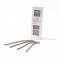 Lot 4 pailles en inox - Modèle court - ONYX