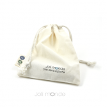 C'est dans la poche - 3 couverts pliables & leur pochette coton Bio