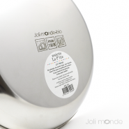 Assiette inox - La P'tite