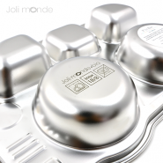 P'tit Bus - Plateau repas 5 compartiments Kids