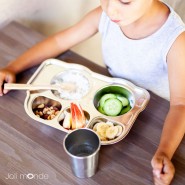 P'tit Bus - Plateau repas 5 compartiments Kids