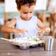 P'tit Bus - Plateau repas 5 compartiments Kids