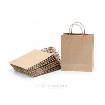 Pochette cadeau kraft 32 x 25