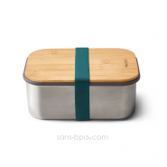 Sandwich Box - Bois & inox - Large 1250ml - Océan