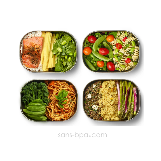 Lunch Box - Inox - 600ml - Océan
